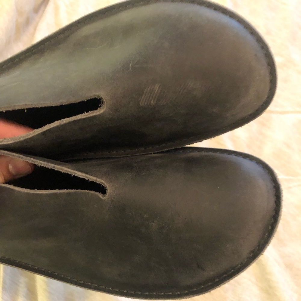 Loints of holland leather shoes gray EUC - Picture 4 of 12